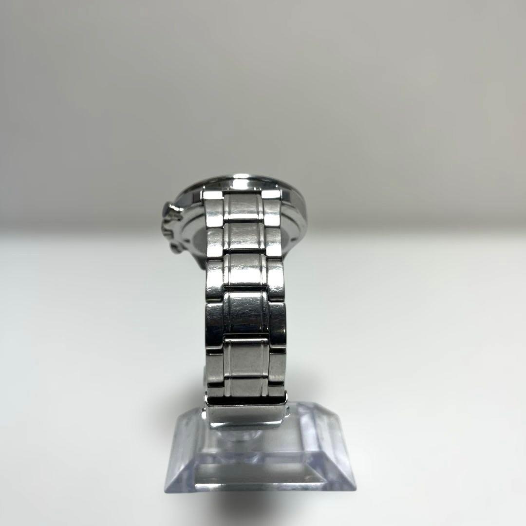 【稼働美品】SEIKO クロノグラフ ブラック 8T63-00d0