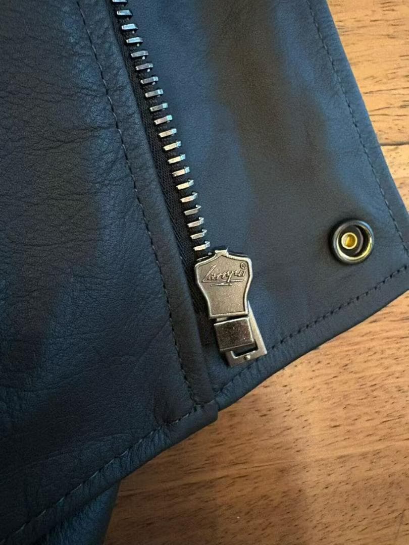 ジャケット・アウター Lemaire LEATHER BLOUSON WITH SHEARLING