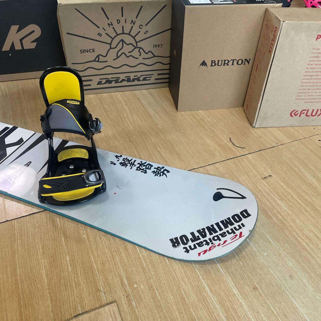 MOSS×IGNIO　良質国産　希少サイズ　モス　スノーボードセット　バイン付