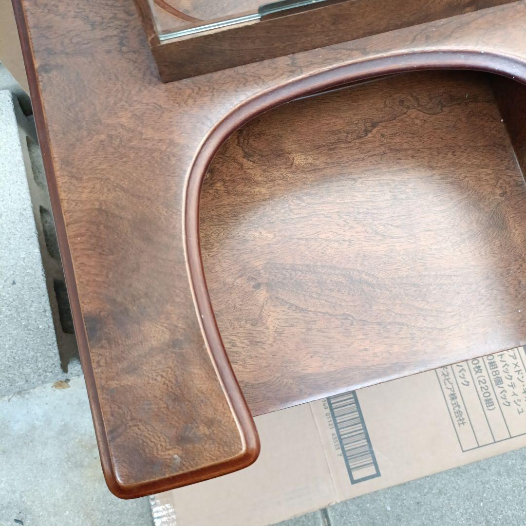 姿見鏡台　ドレッサー　日本板硝子　ハイミラー　ヴィンテージ　昭和レトロ