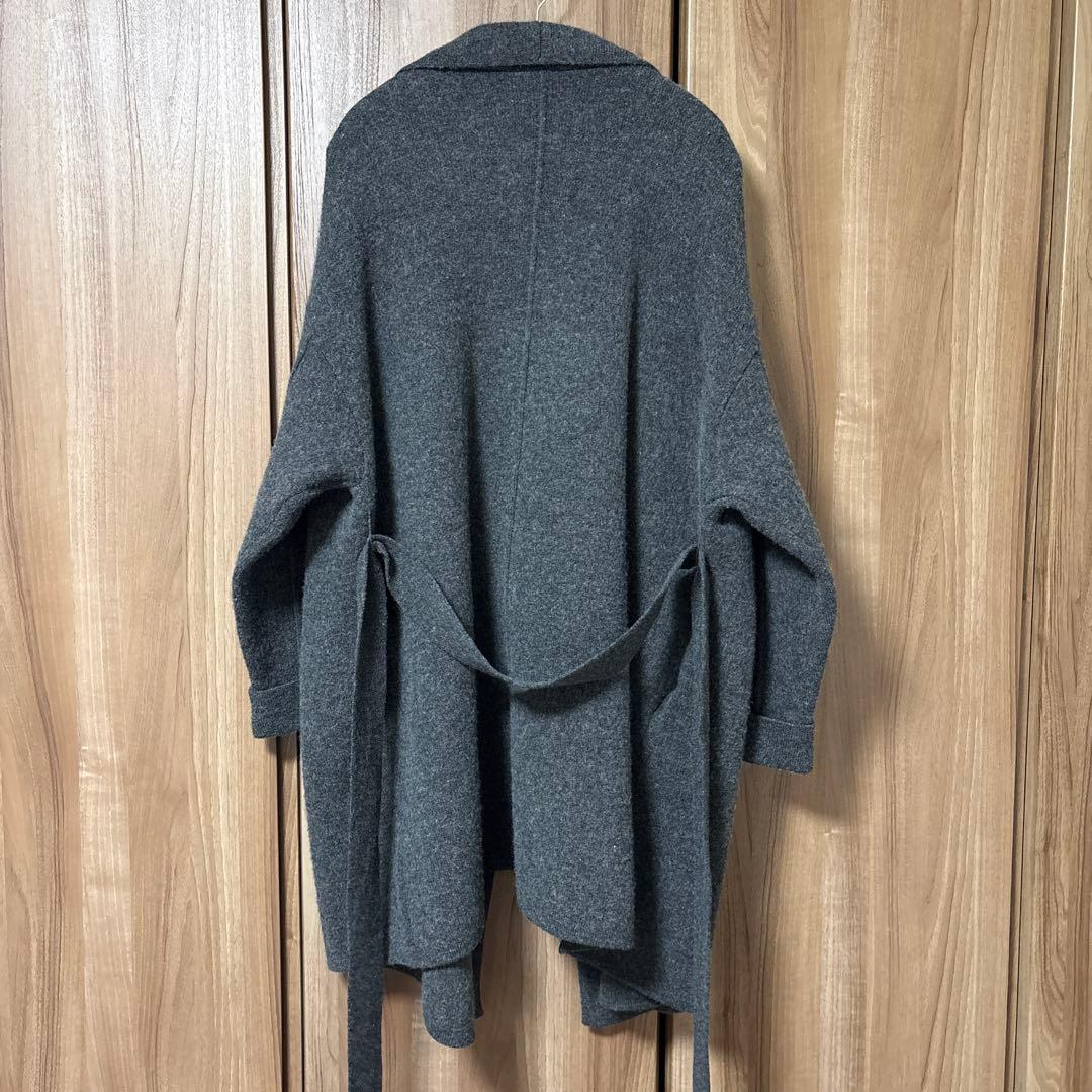 CASA FLINE メリノウールドレープコート