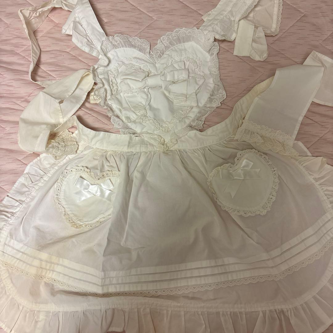 レア angelicpretty ハート型エプロン