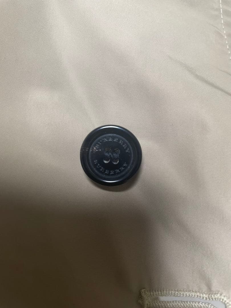 美品 近年モデル バーバリー 軽撥水 フード付 トレンチコート メガチェック40