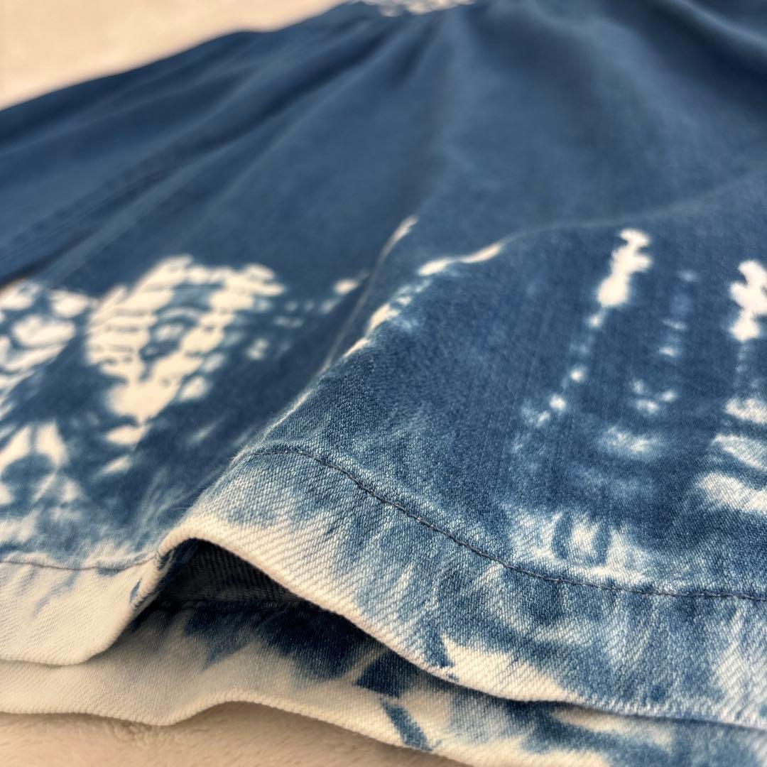 KOUNTRYキャピタル タイダイ インディゴ デニム サロペット オールイン