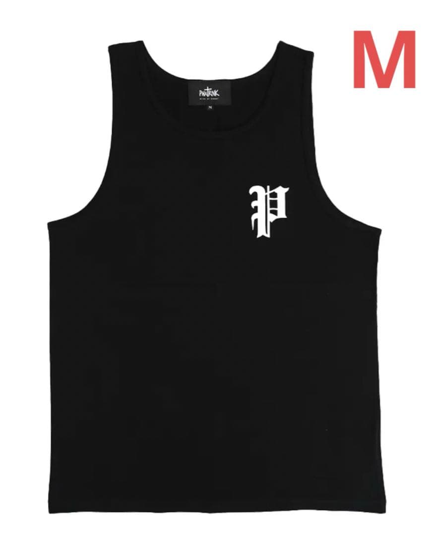 6739レア　ファットランク　PHATRNK pロゴ　タンクトップ　黒　M