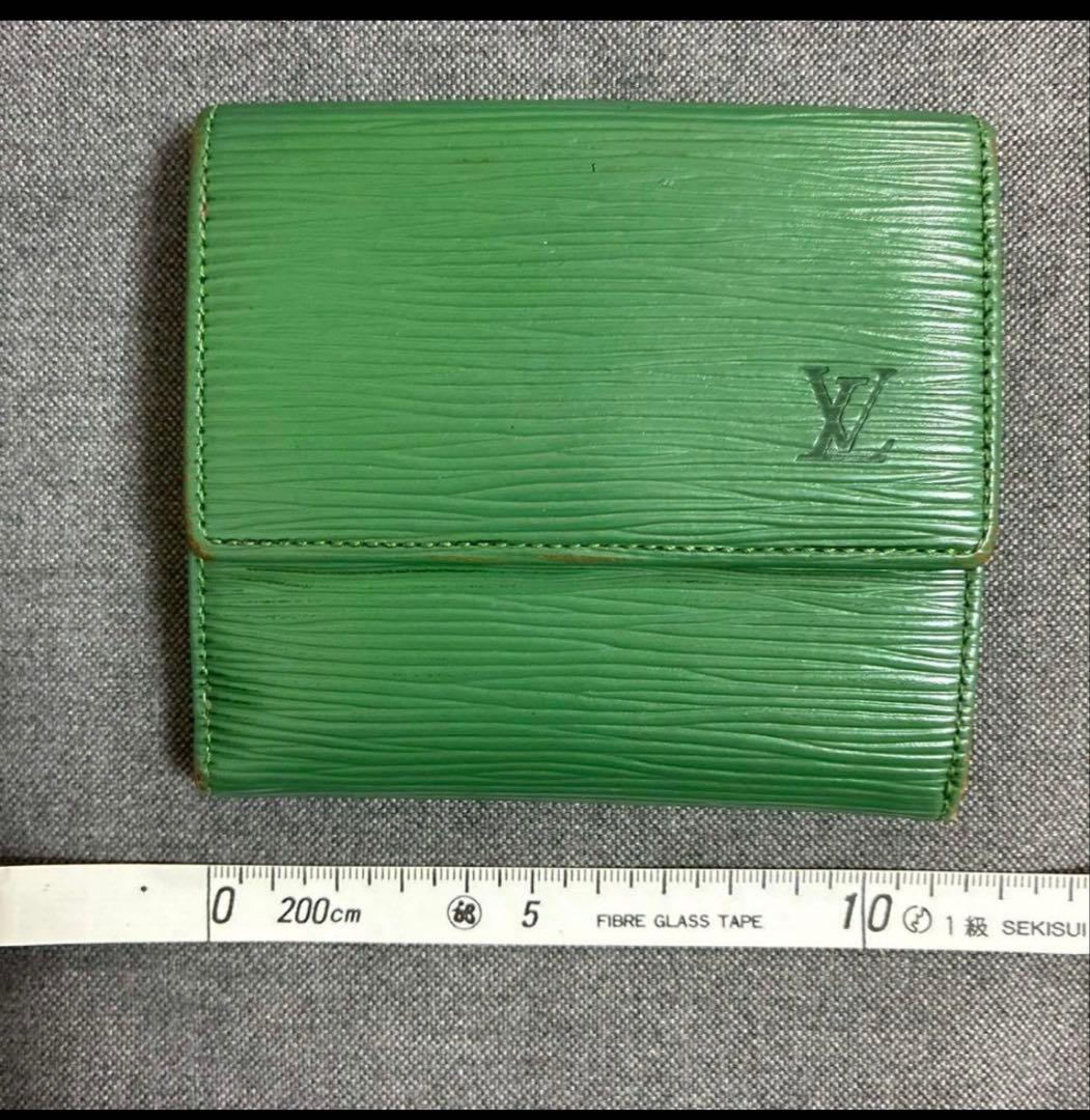 ☆*☆様 ルイヴィトン エピ ポルトモネビエカルトクレディ Wホック財布 グリー