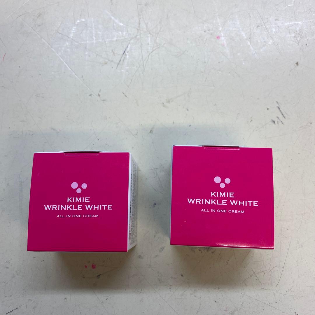 11) キミエ　リンクルホワイトオールインワンクリーム 50g 2個セット　④