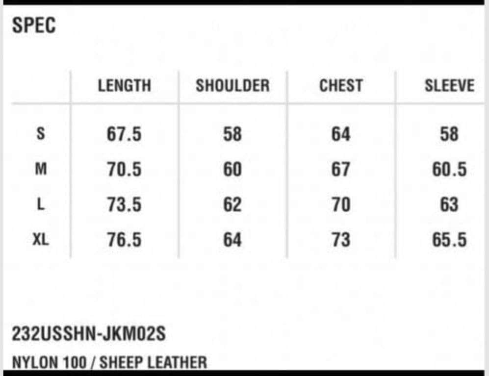 Schott × NEIGHBORHOOD　レザーコンビMA-1ジャケット