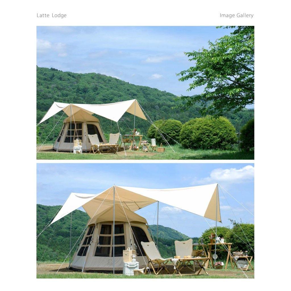 【新品】 スモア Latte Lodge ラテロッジ ワンタッチTCテント