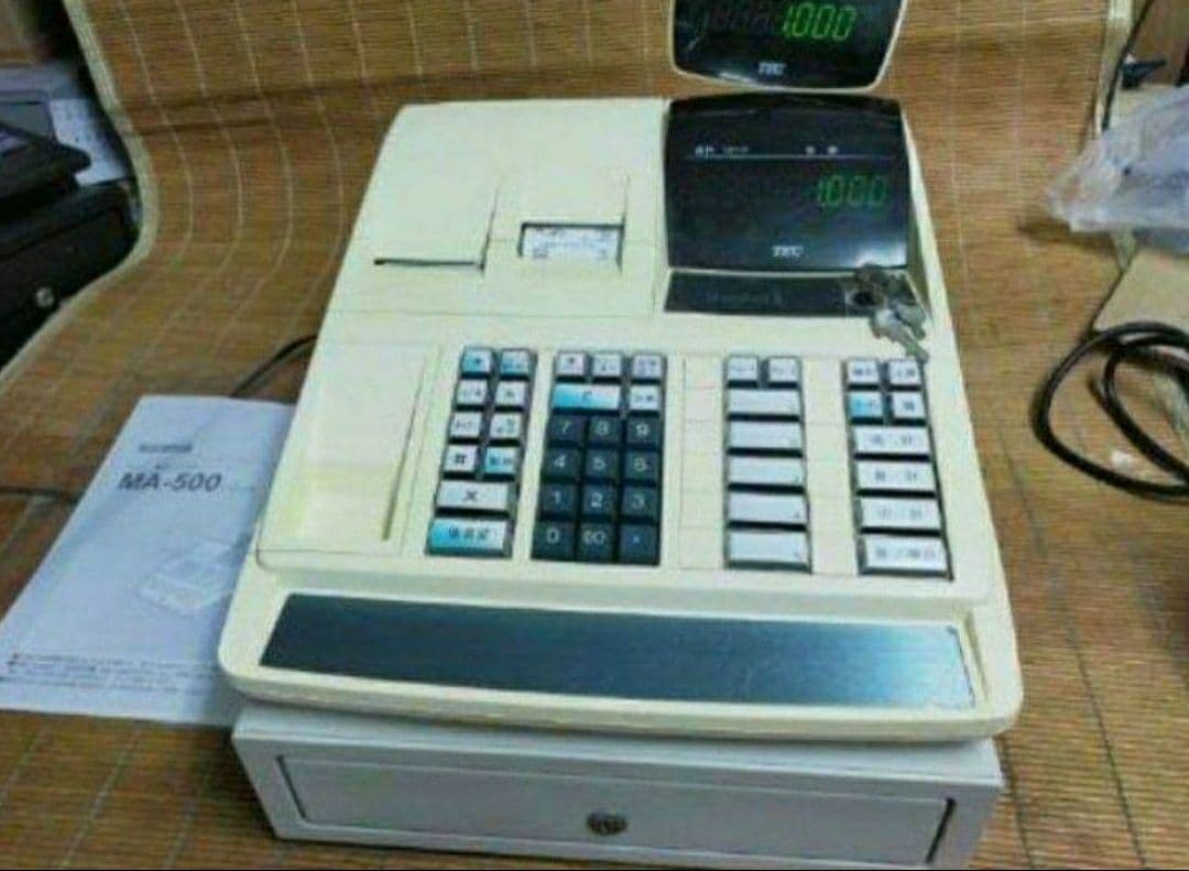 テックレジスター　MA-500　ツインプリンター　人気機種　277700