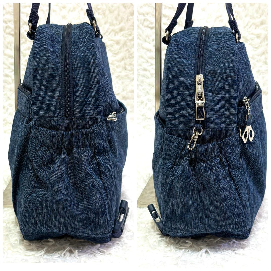 美品 beside-u ビサイユ リュック トートバッグ 定価2.5万 2way