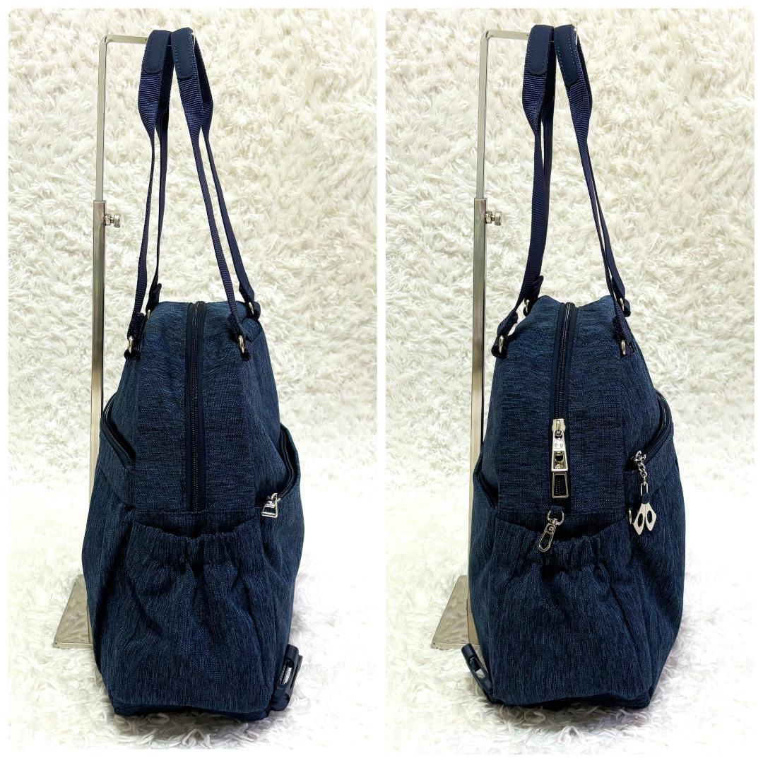 美品 beside-u ビサイユ リュック トートバッグ 定価2.5万 2way