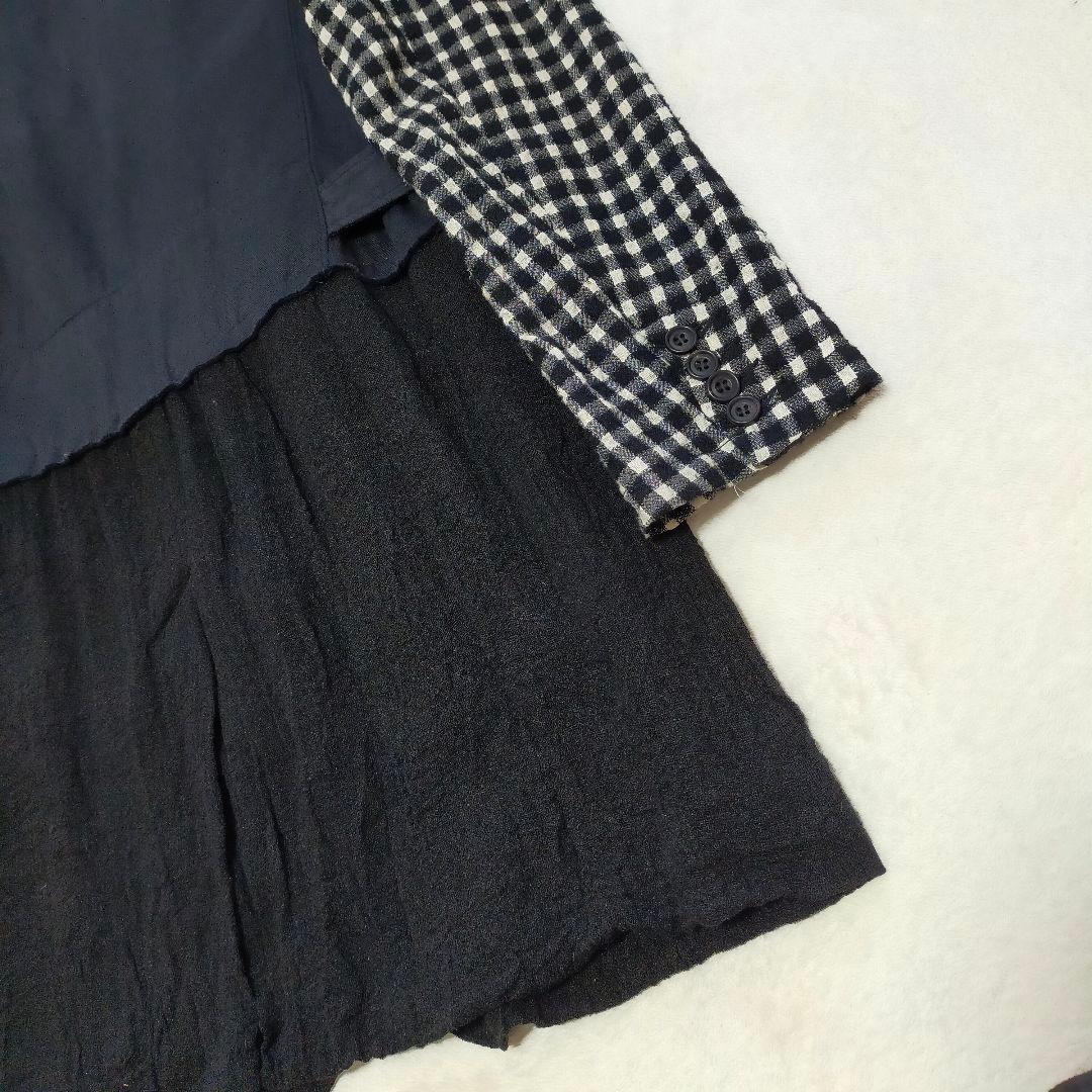 CONNECTERS　ダブルブレスト切り替えジャケット　コート　Мサイズ