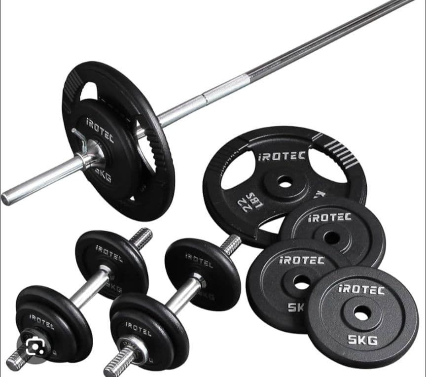 iROTEC ベンチプレススタンド ダンベル　懸垂マシンセット