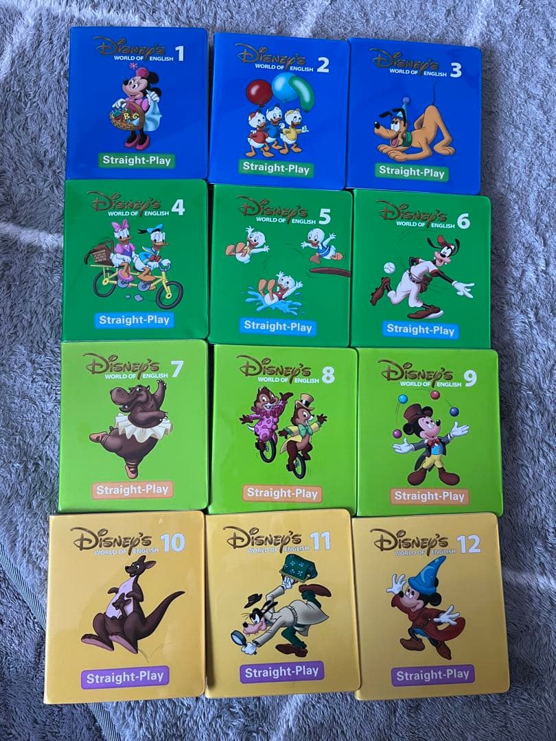 ［けんさん専用］12巻セット Disney English ストレートプレイ