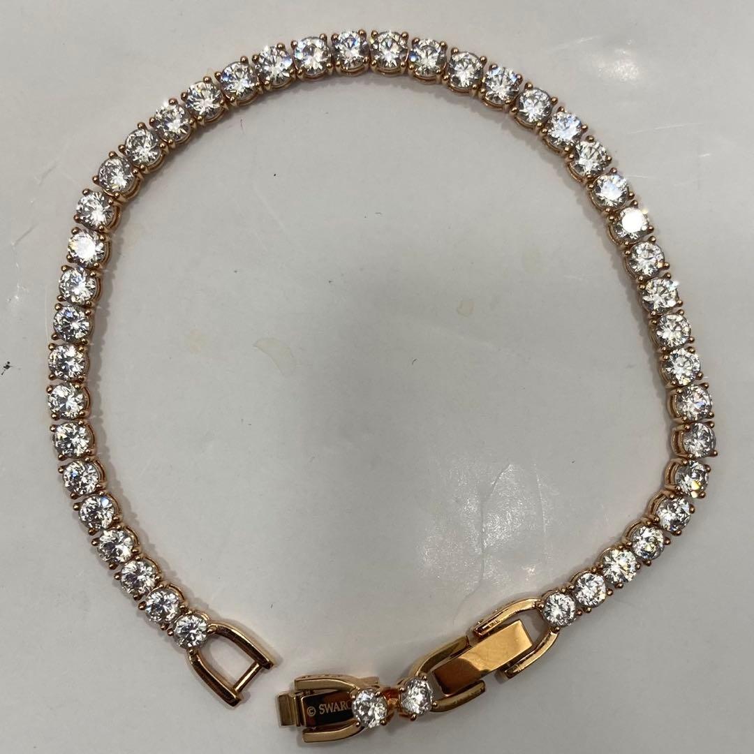 SWAROVSKI テニス Dluxe ブレスレット スワロフスキー