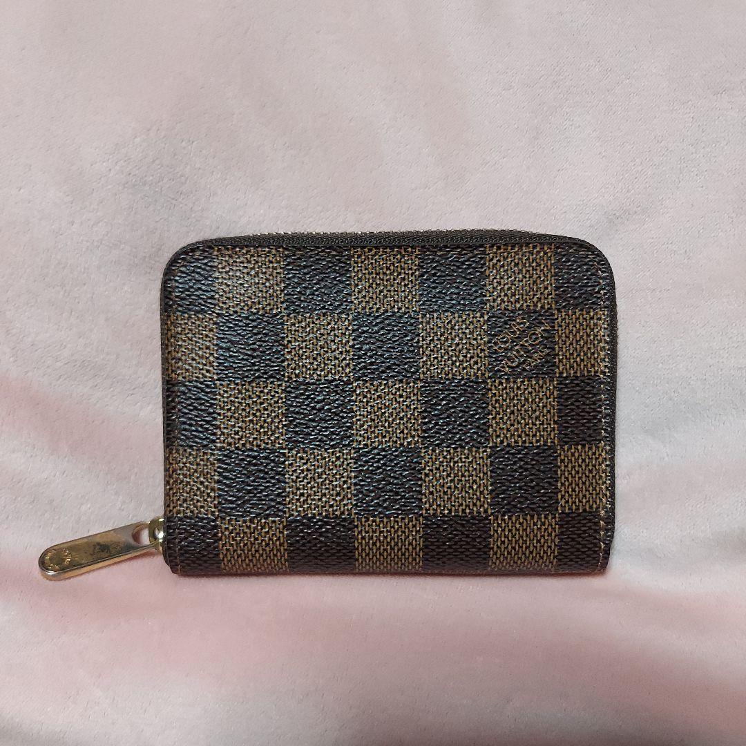 ルイヴィトン　ダミエ　二つ折り財布　パース