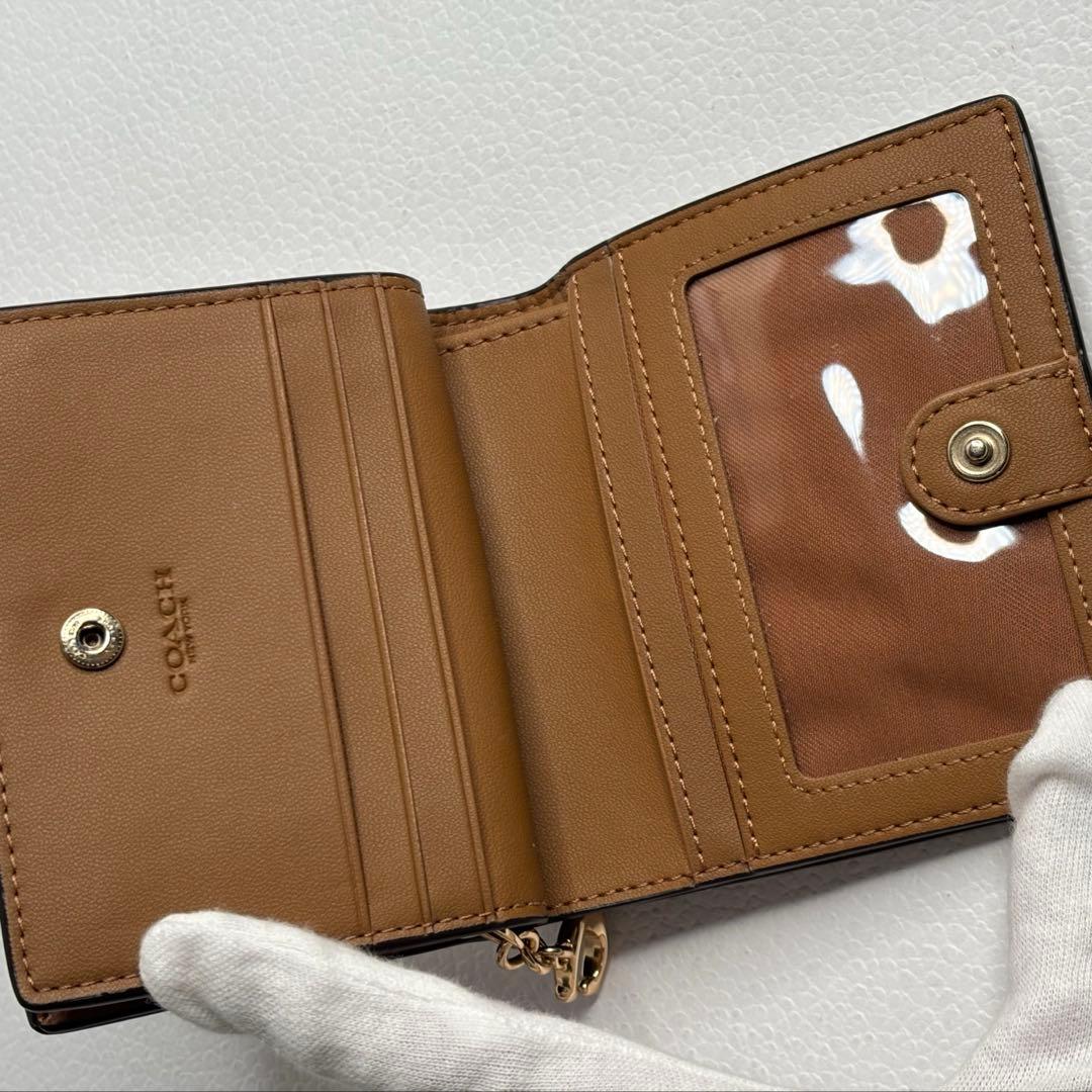綺麗♡COACH コーチ シグネチャー二つ折財布