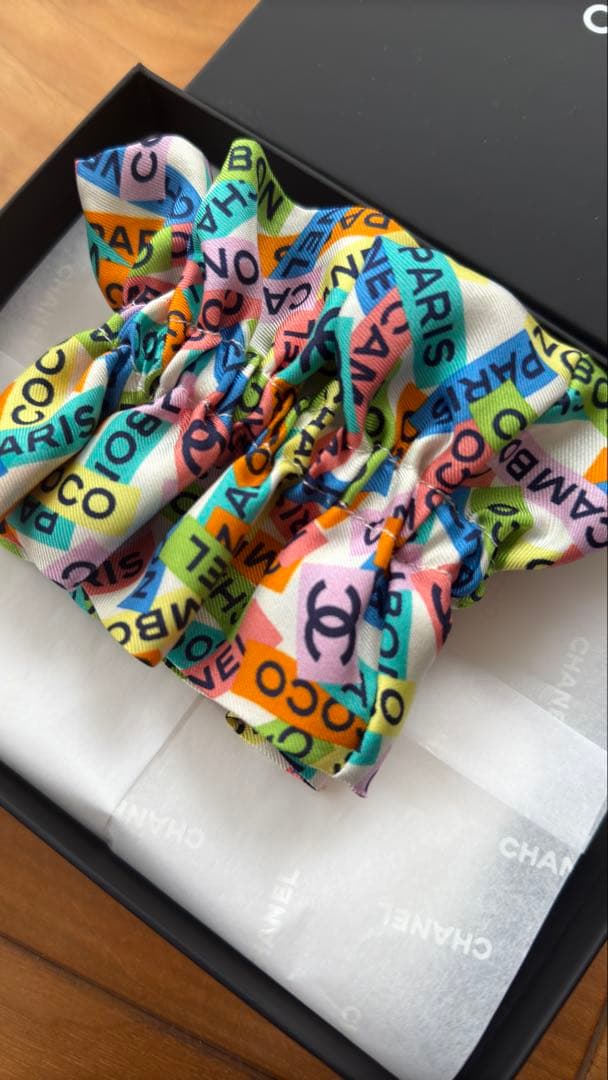 CHANEL カラフル　シュシュ　❤️新品❤️