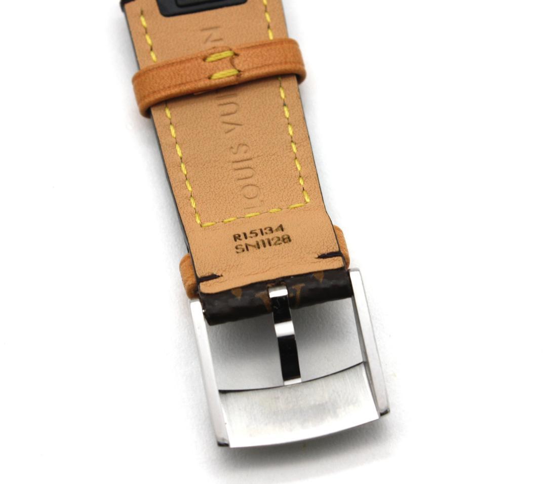 ルイヴィトン R15134 タンブールホライゾン 時計用 モノグラム ベルト
