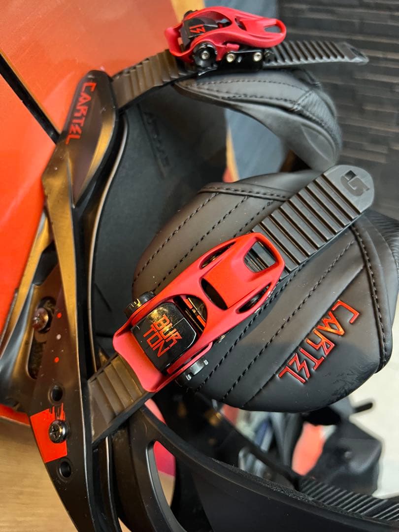 バートン　スノーボード・バインディング・ブーツ SIMSケース付