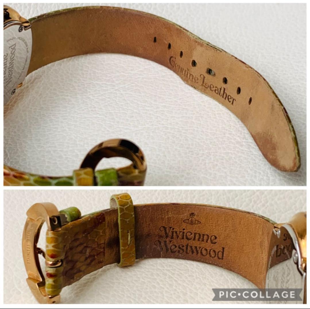 稼働品 ヴィヴィアンウエストウッド 腕時計 オーバル スネーク VV014