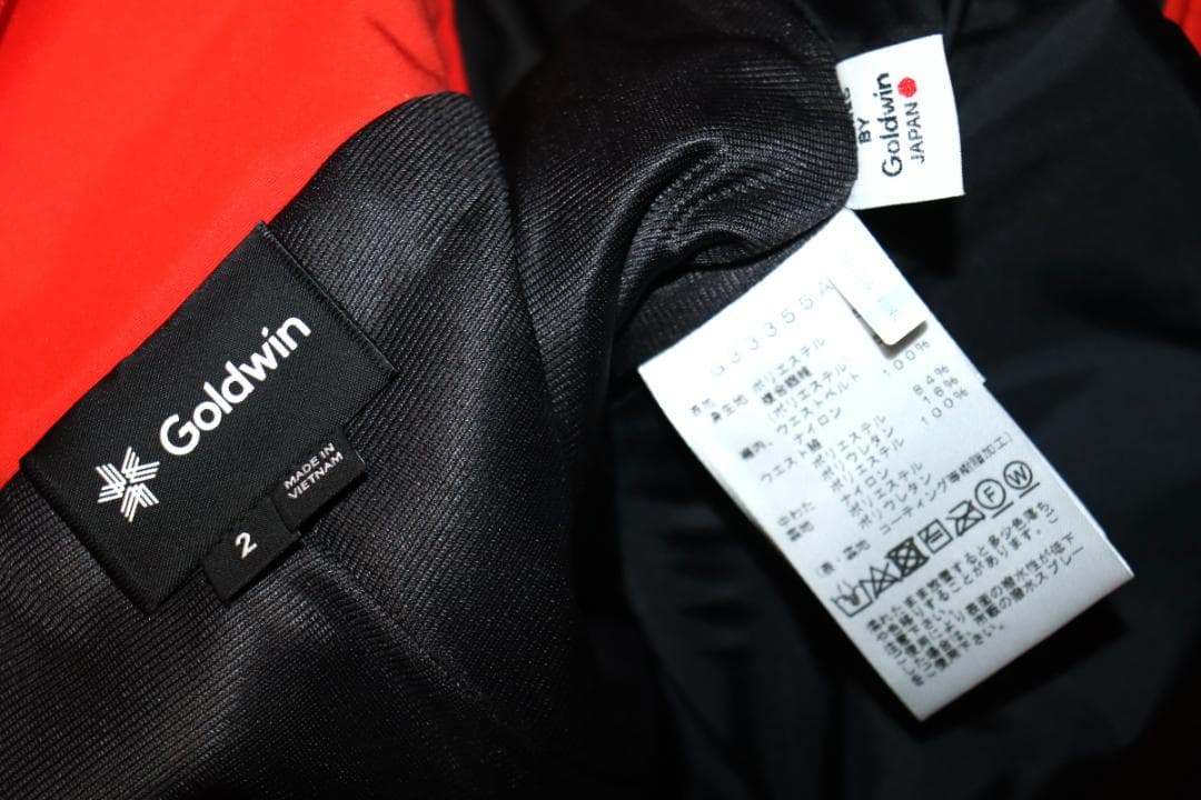 新品 ゴールドウイン 中綿 ツートーン カラー ワイド スキーパンツ(2/M)Ⓗ