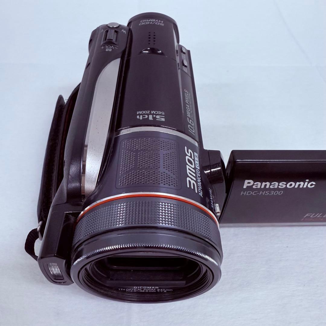 【美品】Panasonic デジタルハイビジョンカメラ HDC-HS300