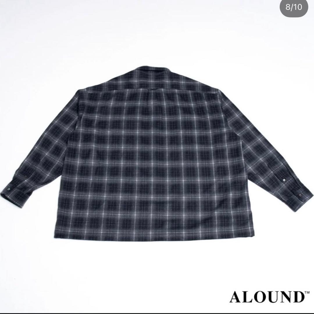ALOUND OVERSIZED CHECK SHIRTS 新品　Mサイズ