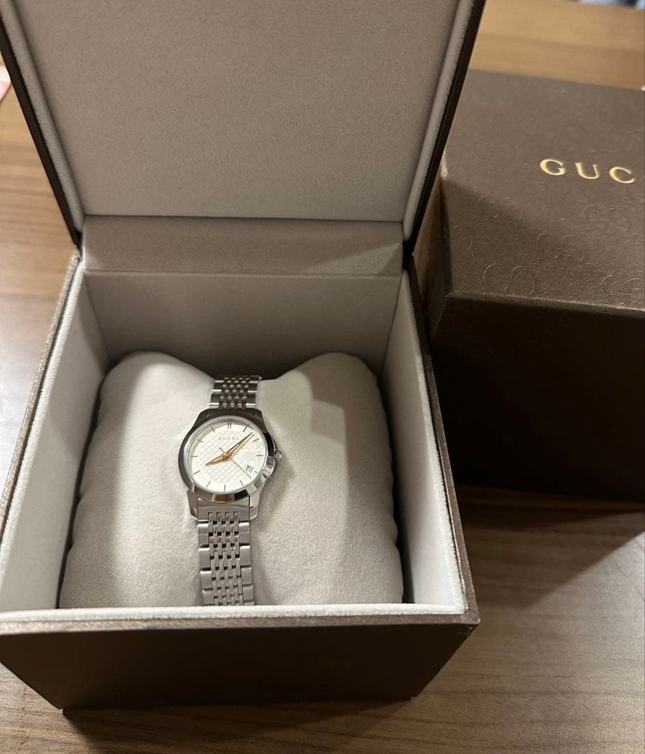 GUCCI 腕時計 126.5 ステンレススチール