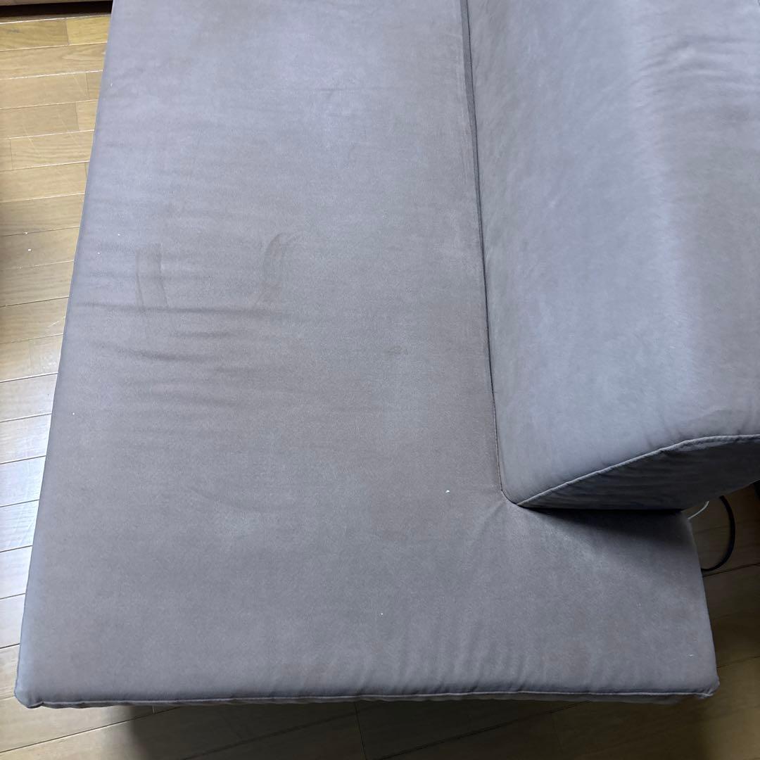 HUKLA/RICCOリコ・D 片アーム３Pソファ3人掛け片肘ダイニングベンチ