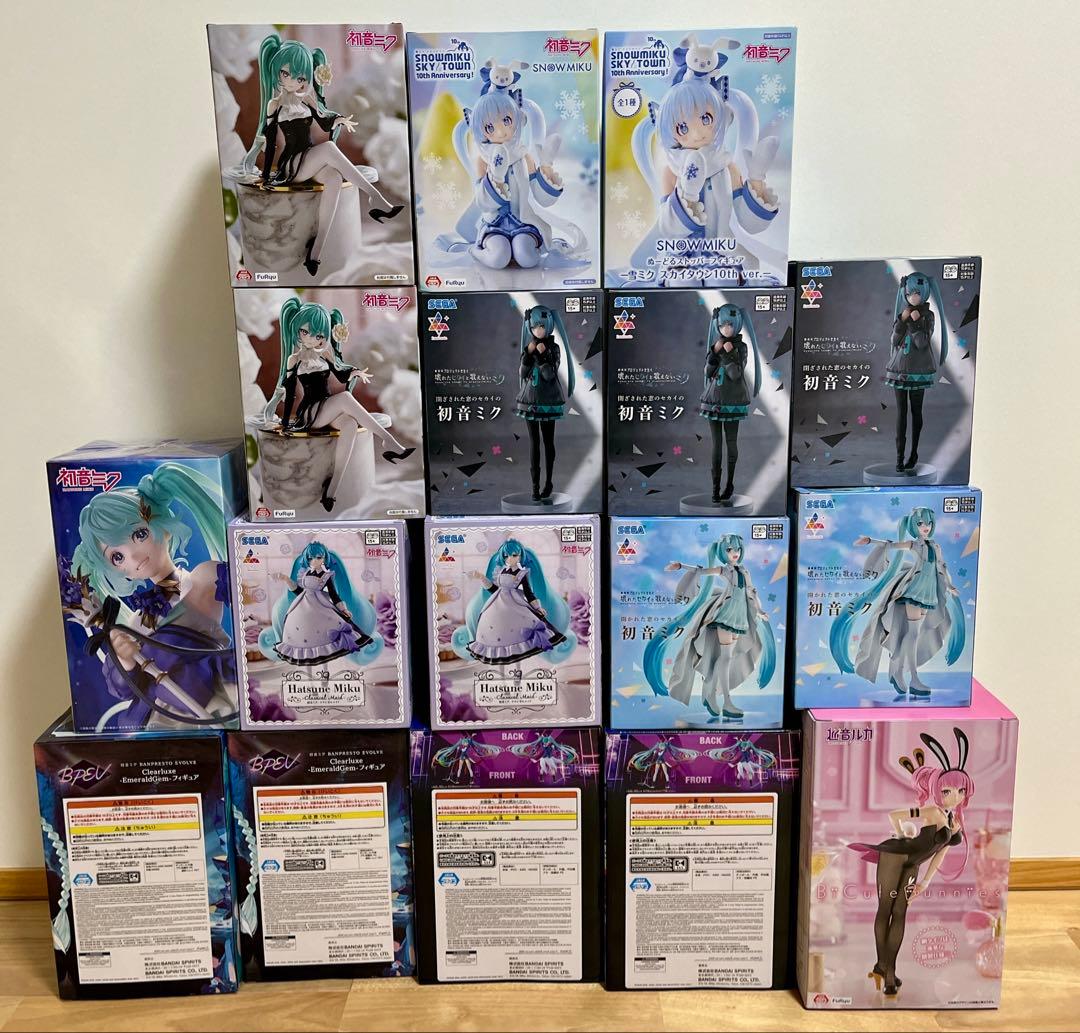 初音ミク フィギュアセット 17点