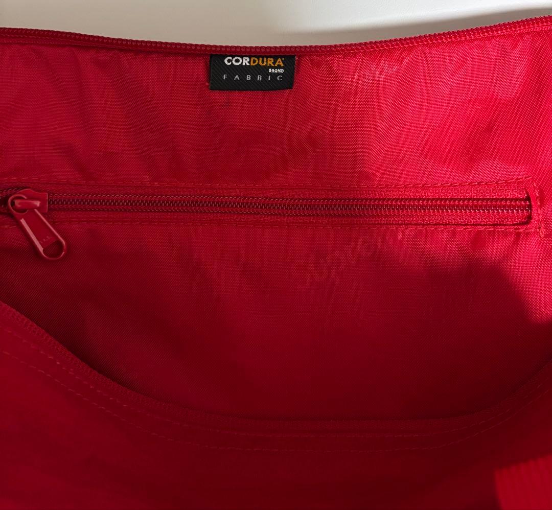 【廃盤品】【おまけ付】supreme zip tote bag 20AW レッド