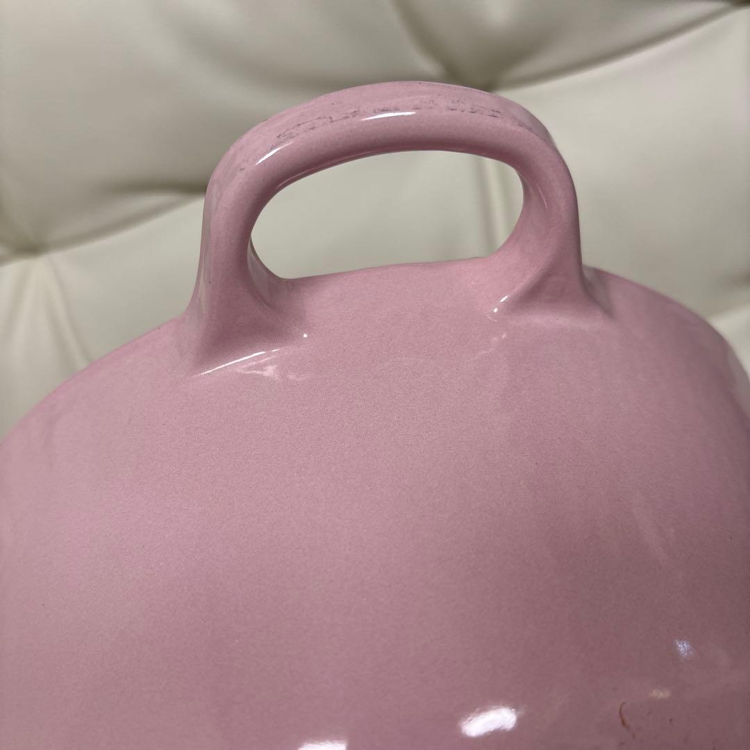 ル・クルーゼ　22cm 鍋　ピンク