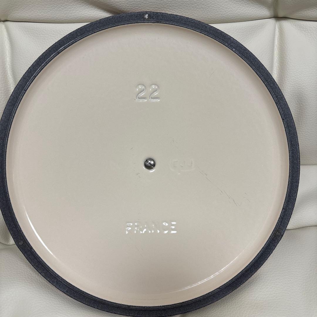 ル・クルーゼ　22cm 鍋　ピンク