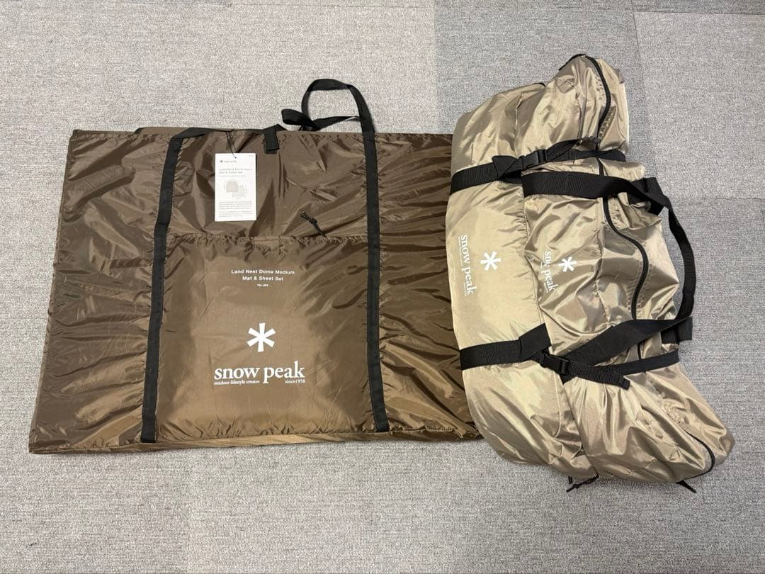  peak ランドネストM テントタープセット＋インナーマットセット
