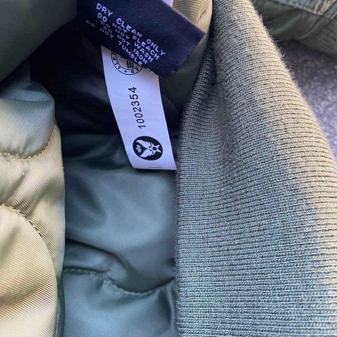 ALPHA INDUSTRIES CWU 45/P 短丈 フライトジャケット