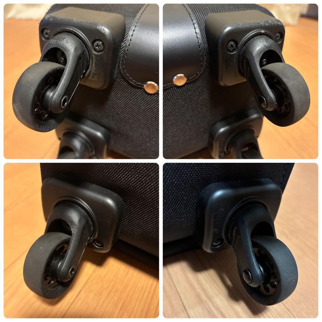 【美品】エース 32151 ソフト ストッパー付き キャリーケース 18L