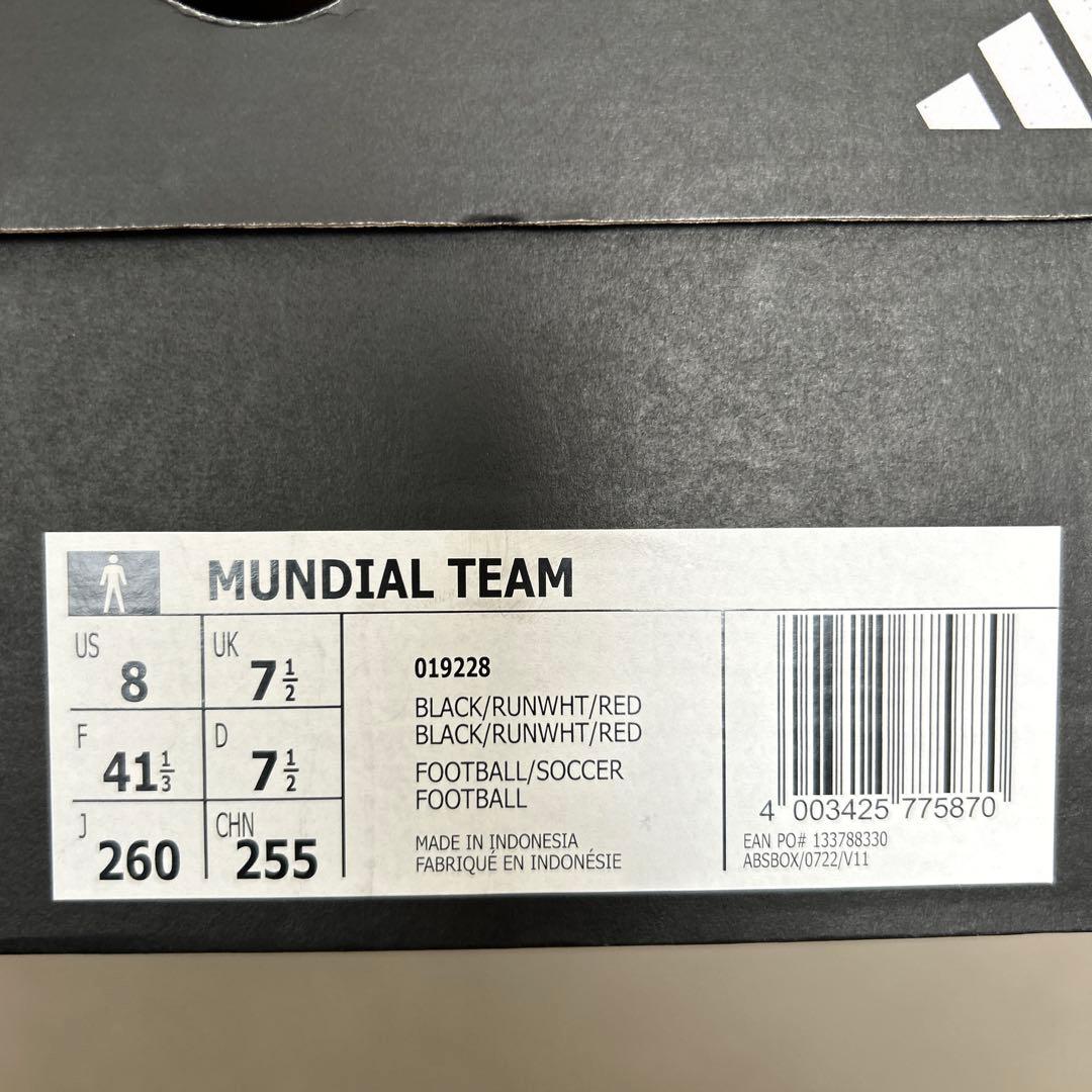 【新品未使用26cm】アディダス ムンディアルチーム