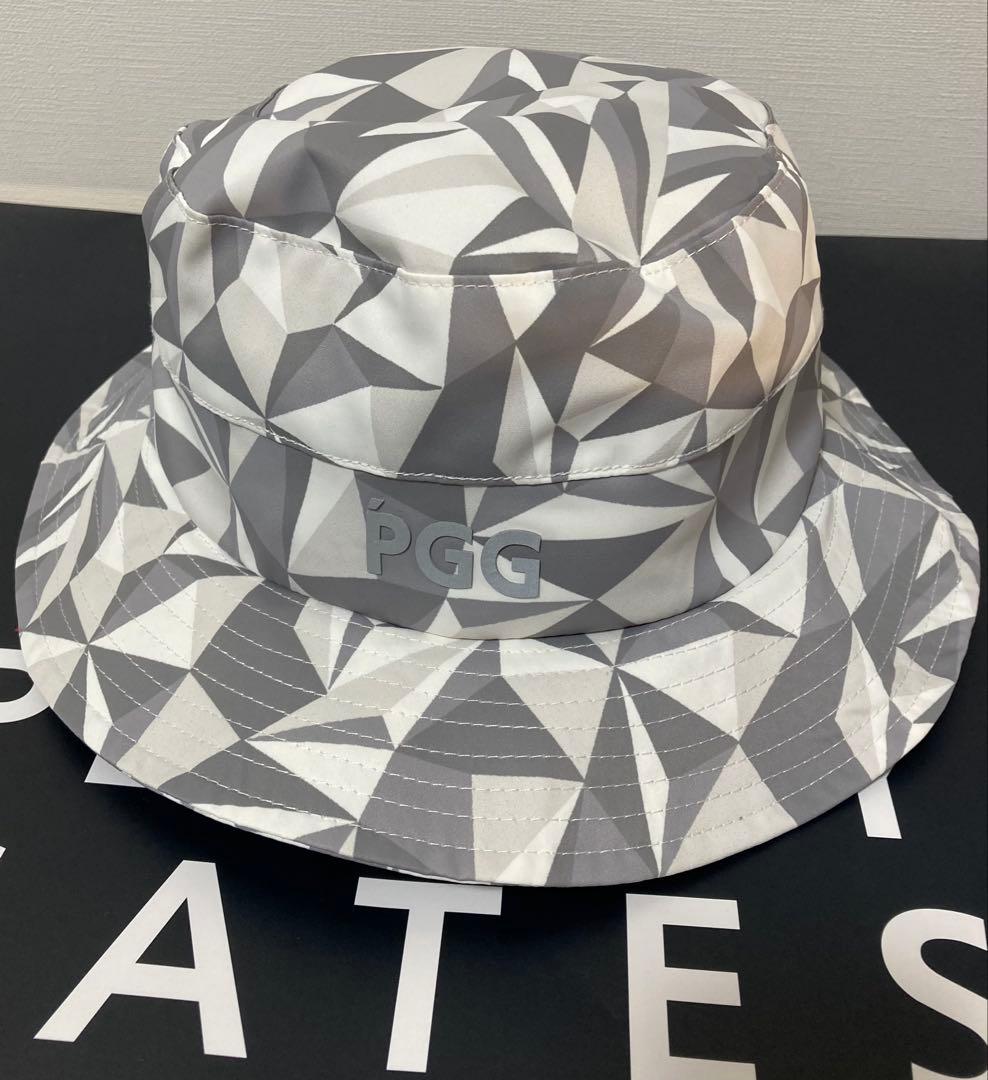新品 パーリーゲイツ PGG 調整リール付きハット ダイヤモンド柄 兼用モデル