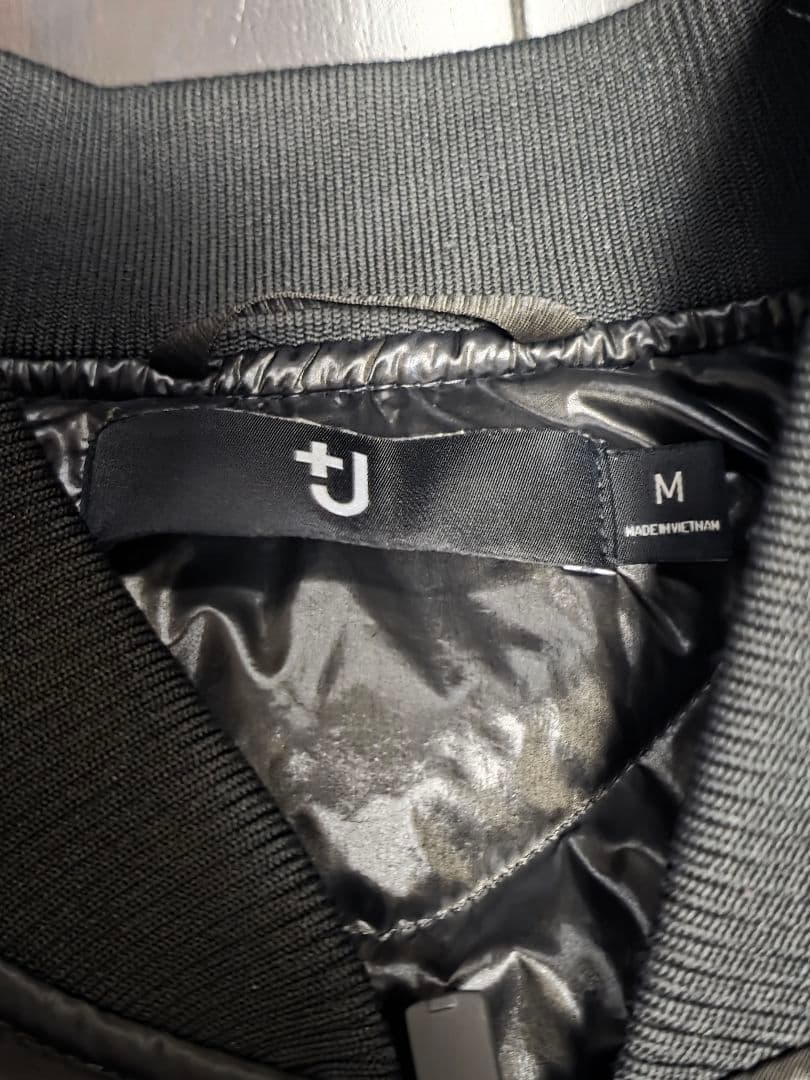 UNIQLO+J MA-1ジャケット Mサイズ ダークグリーン