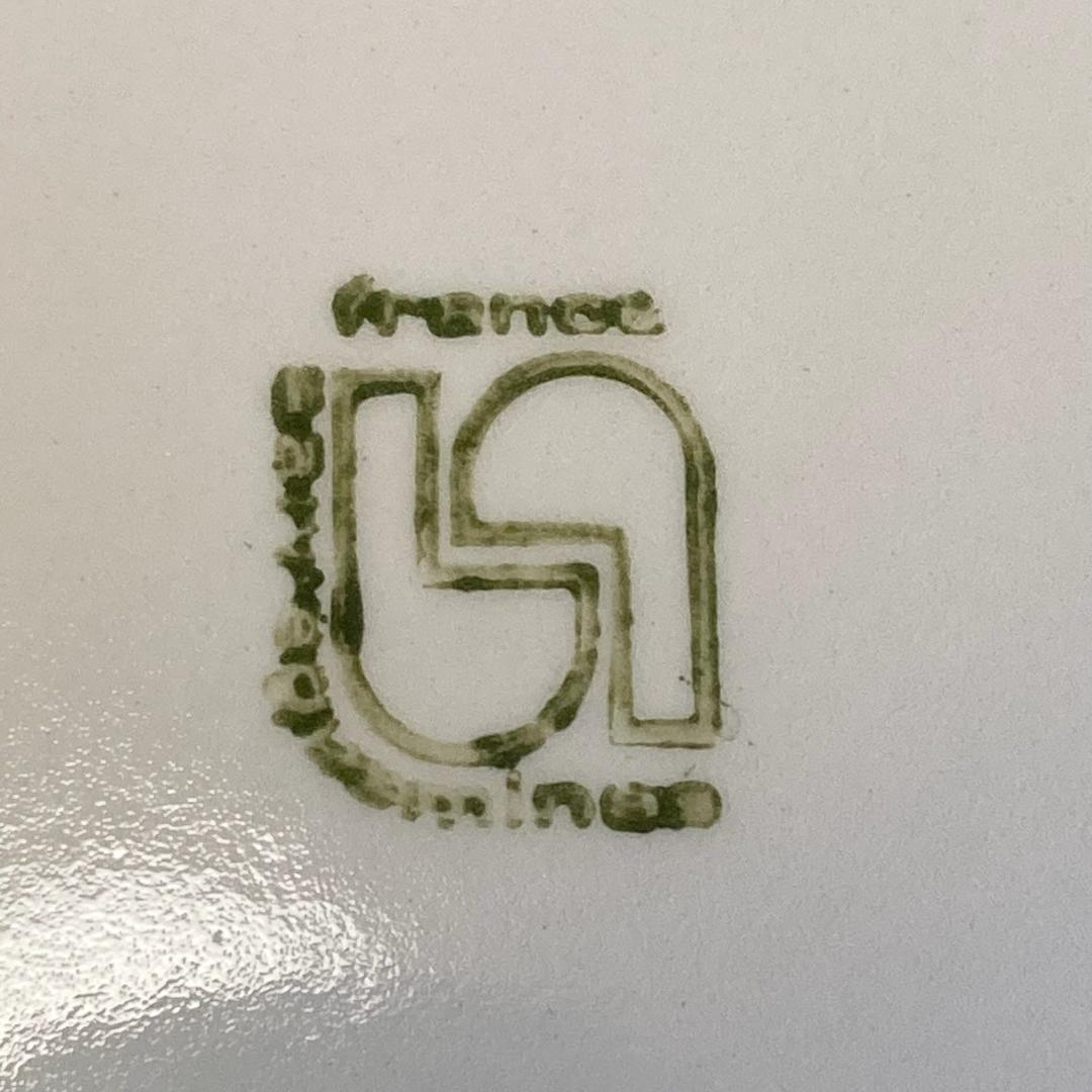 ⭐️フランスアンティーク サルグミンヌ バルボティーヌ 大皿 30cm