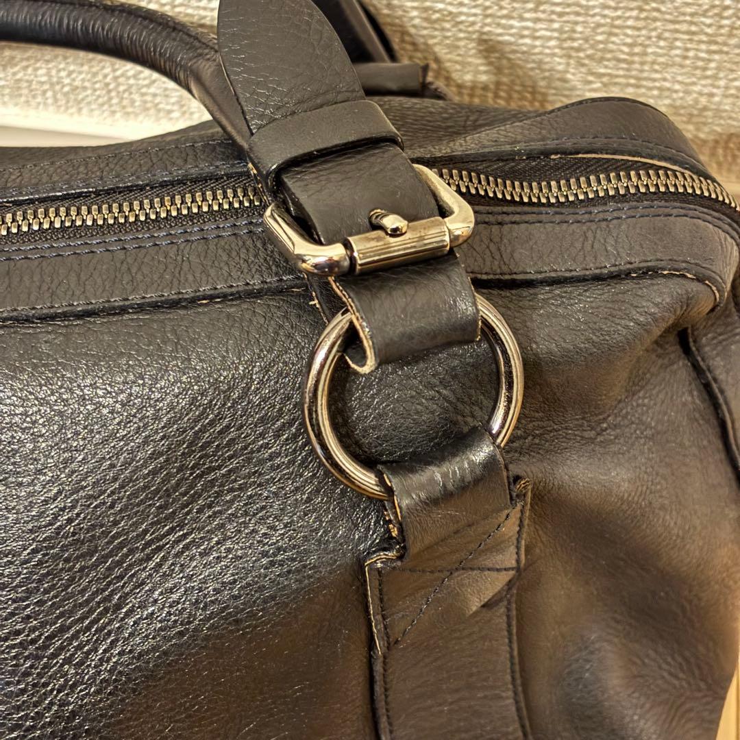 【 JIL SANDER 】ボストンバッグ ブラック ジルサンダー