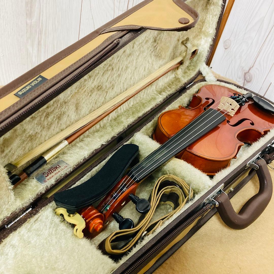 美品 SUZUKI バイオリン No.200 1/8 1995年 ケース 弓付き