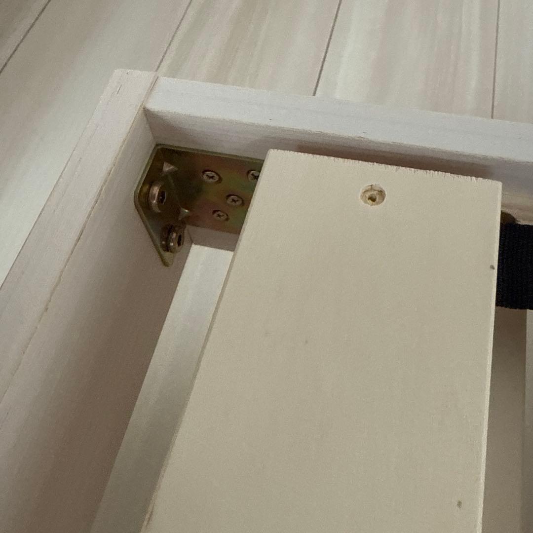 すのこベッドフレーム シングル　高さ調節可能　マットレス