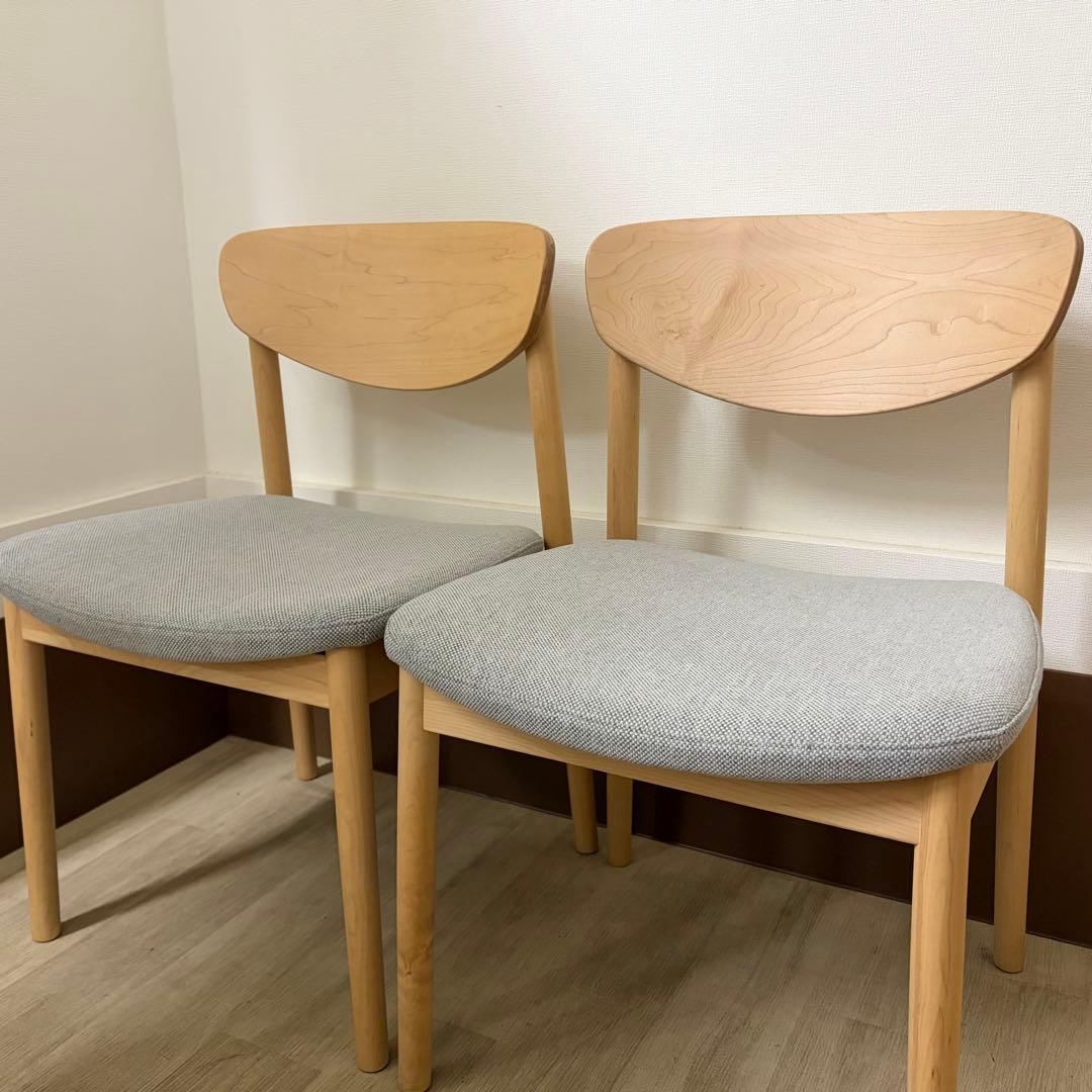 【極美品】karimoku カリモク ダイニングチェア CW5605 2脚set