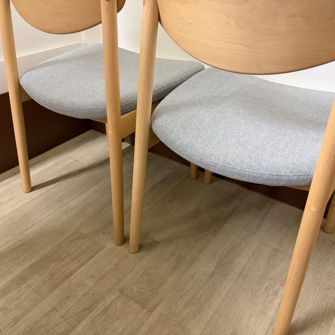 【極美品】karimoku カリモク ダイニングチェア CW5605 2脚set