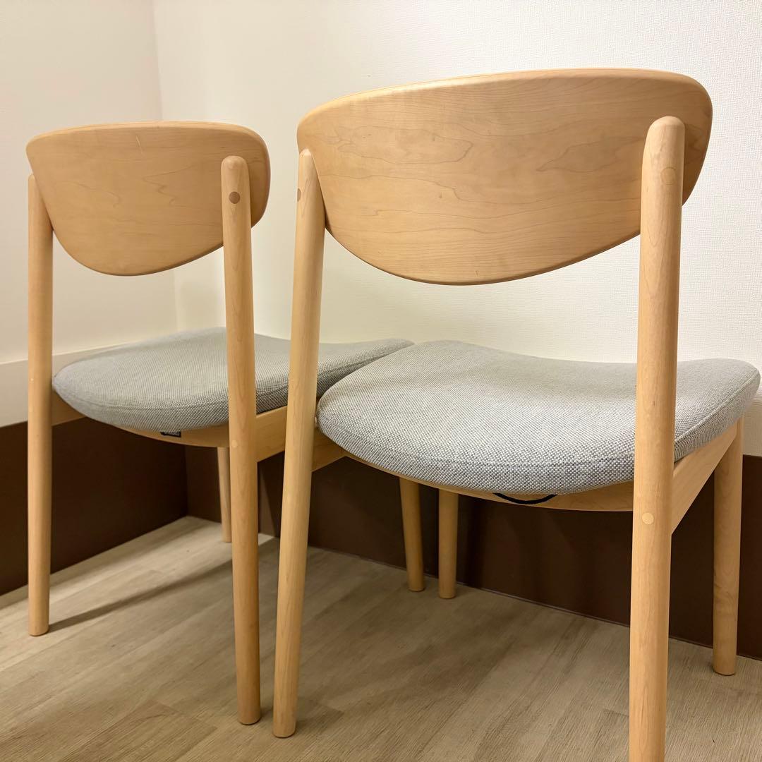 【極美品】karimoku カリモク ダイニングチェア CW5605 2脚set