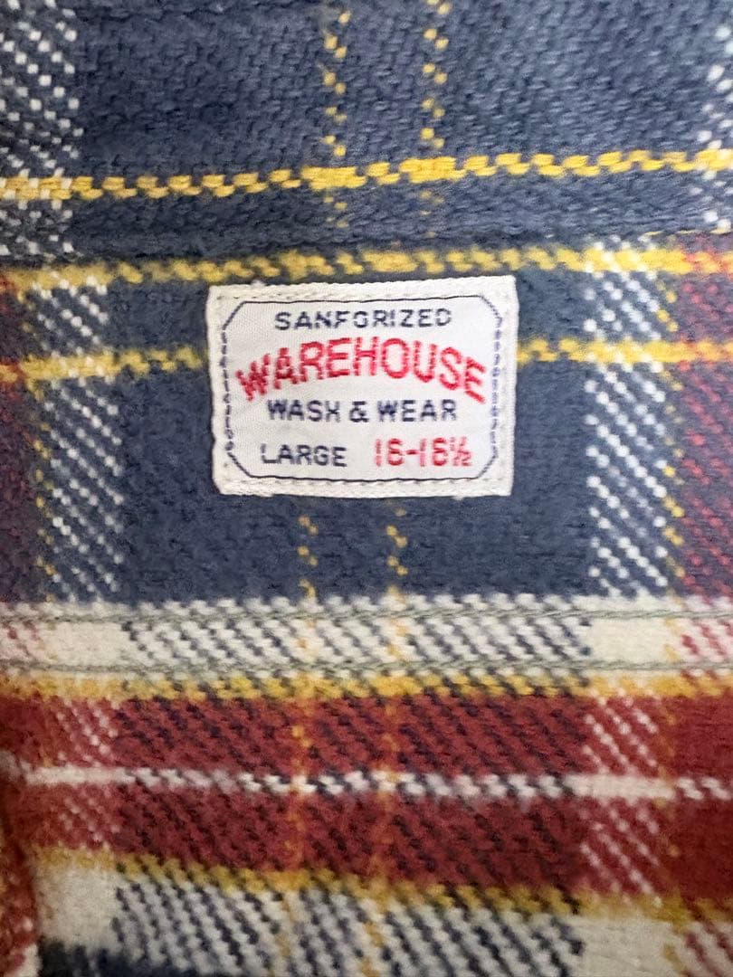 ウエアハウス　ネルシャツ　フランネル　アメカジ