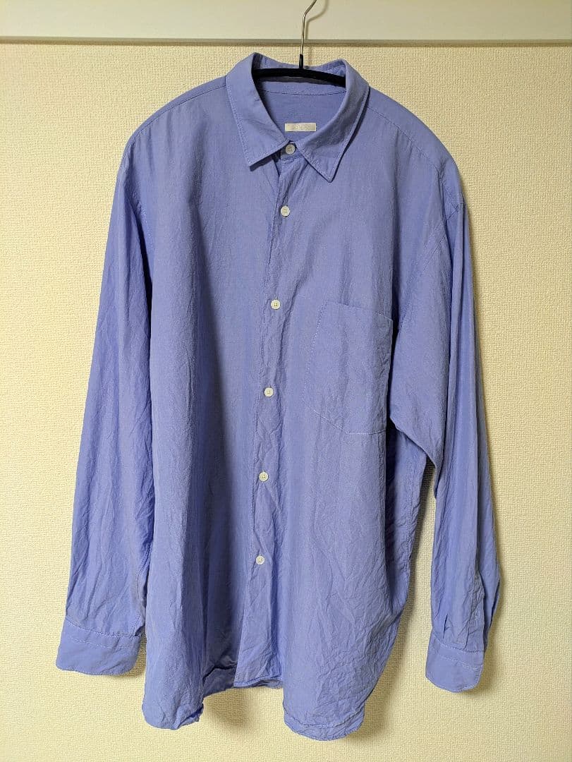 コモリシャツ　サックス　２　 美品